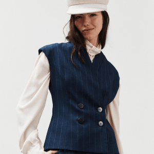 Gilet gessato